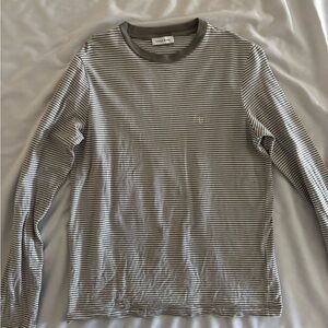 Anine Bing White Long Sleeve Tee